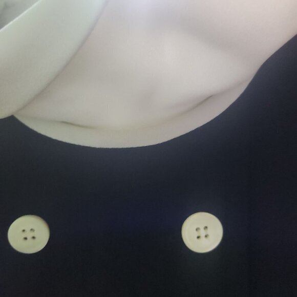 Brooks Brothers Vintage 80s Wool Jackie O Double Breasted Cost Dress Size 14 - Picture 5 of 8